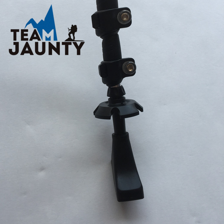 Universal Alpenstock Sleeve Walking Pole Accessories Outdoor Hiking Trekking Pole Antiskid Shoe Type Foot Cover Cane Accessories