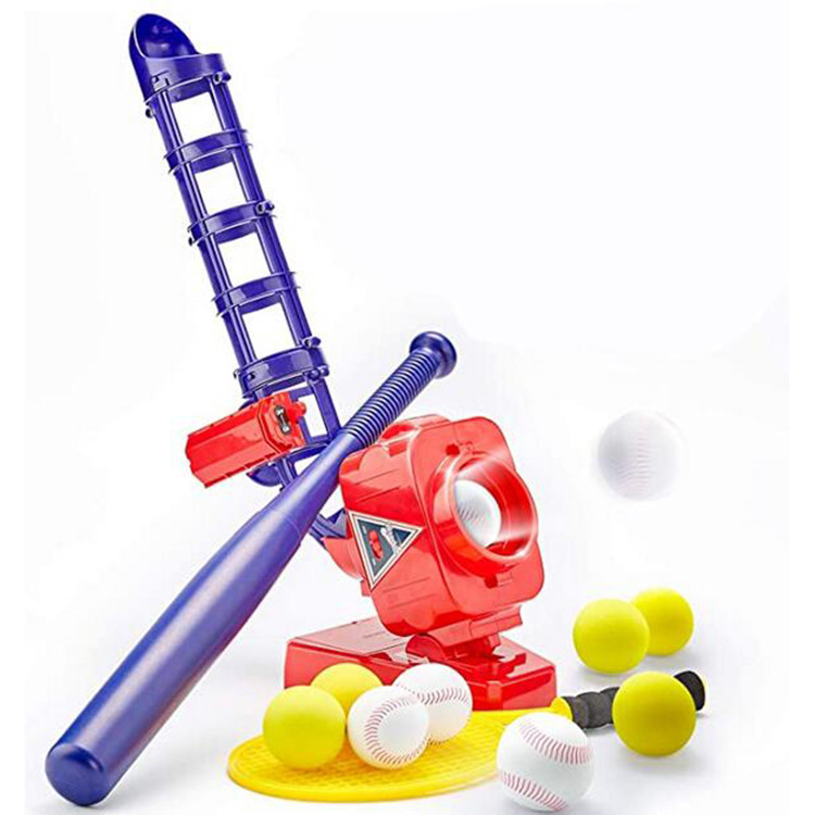 Cross-Border E-Commerce Two-in-One Tennis Baseball Pitching Machine Children&#039;s Sports Training Props Leisure Sports Toys
