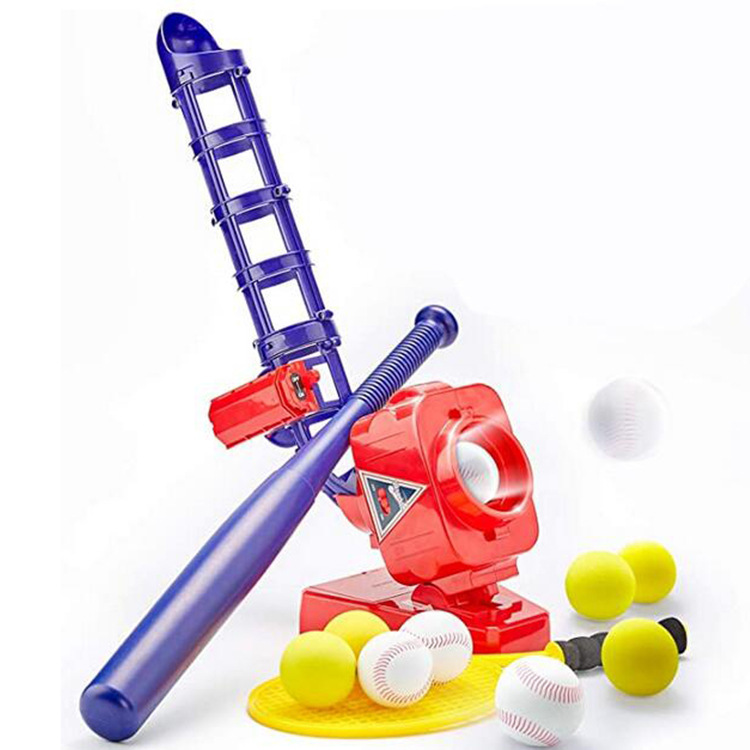 Cross-Border E-Commerce Two-in-One Tennis Baseball Pitching Machine Children&#039;s Sports Training Props Leisure Sports Toys