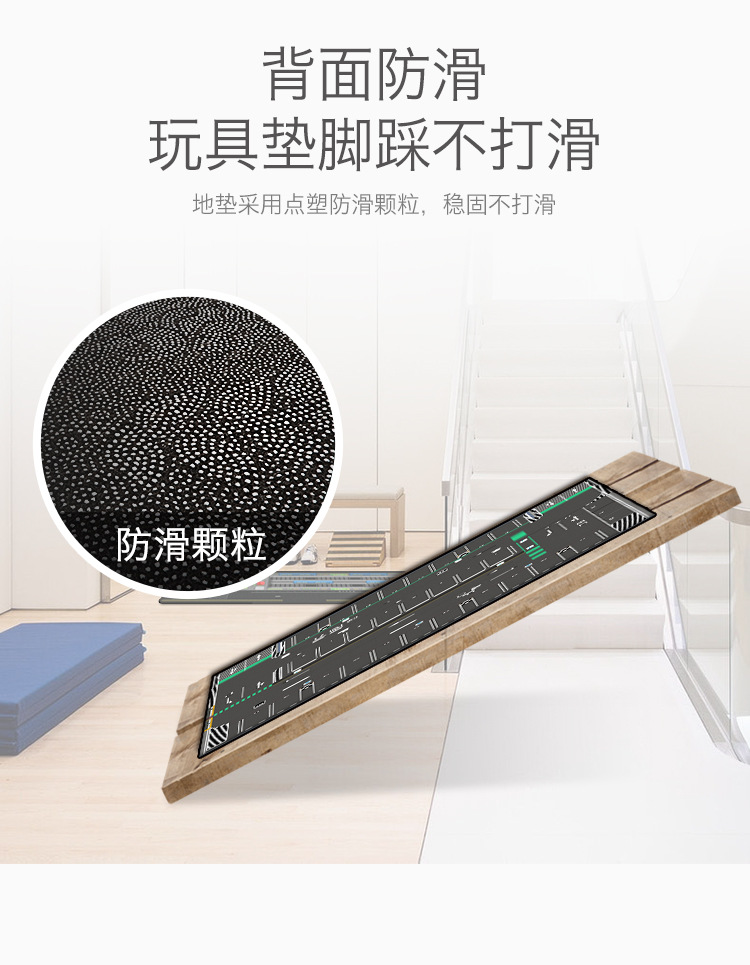 Children's Urban Traffic Scene Picture Floor Mat Road Crawling Mat Car Model Outdoor Parking Lot Track Game Blanket Mat