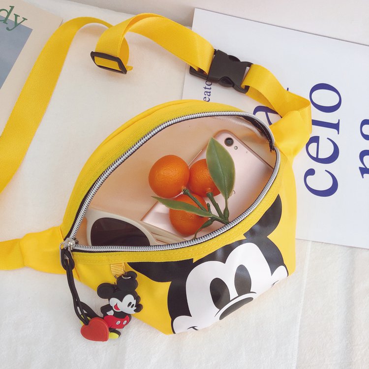 Korean Style Children&#039;s Bags Mini Cartoon Girl Crossbody Bag Boy Chest Bag Cute Toddler Fashion out Waist Pack Backpack