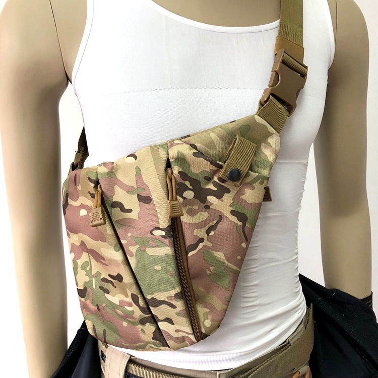 Tactical Storage Sunday Bag CloseFitting Shoulder AntiTheft Package Men&#039;s Chest Bag Crossbody Leisure Sports Waist Bag