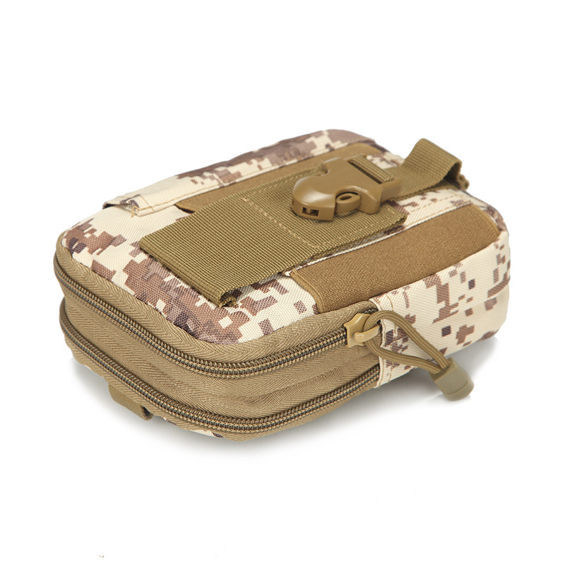Molle Sports Waist Pack Men&#039;s Outdoor Tactical Waist Pack Camouflage Running 67Inch Accessories Mobile Phone Pannier Bag