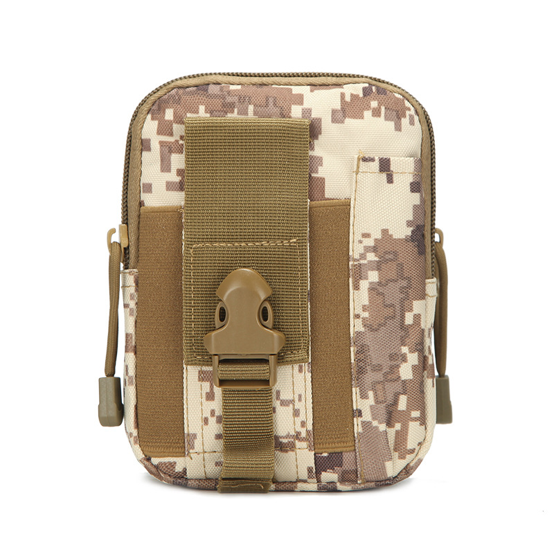 Molle Sports Waist Pack Men&#039;s Outdoor Tactical Waist Pack Camouflage Running 67Inch Accessories Mobile Phone Pannier Bag