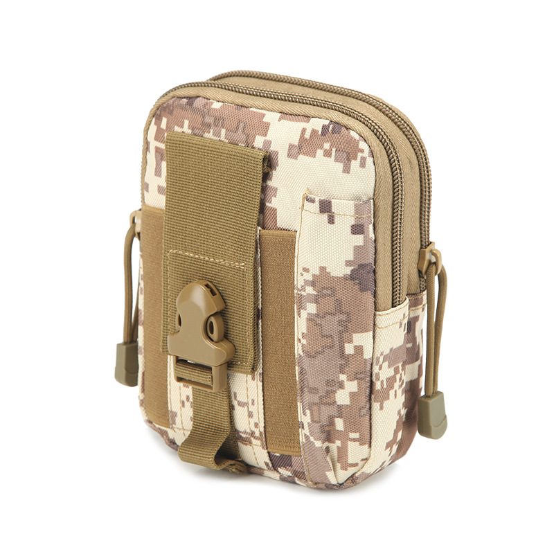 Molle Sports Waist Pack Men&#039;s Outdoor Tactical Waist Pack Camouflage Running 67Inch Accessories Mobile Phone Pannier Bag