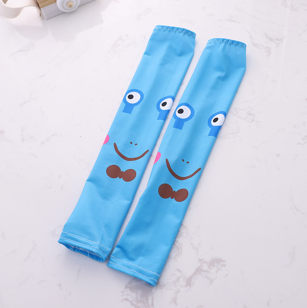 Summer New Internet Celebrity Children's Ice Sleeve Children's Outdoor Sun Protection Ice Silk Cartoon Oversleeve Cool Dinosaur Ice Sleeve New Customization Summer New Internet Celebrity Children's Ice Sleeve Children's Outdoor Sun Protection Ice Silk Cartoon Oversleeve Cool Dinosaur Ice Sleeve New Customization
