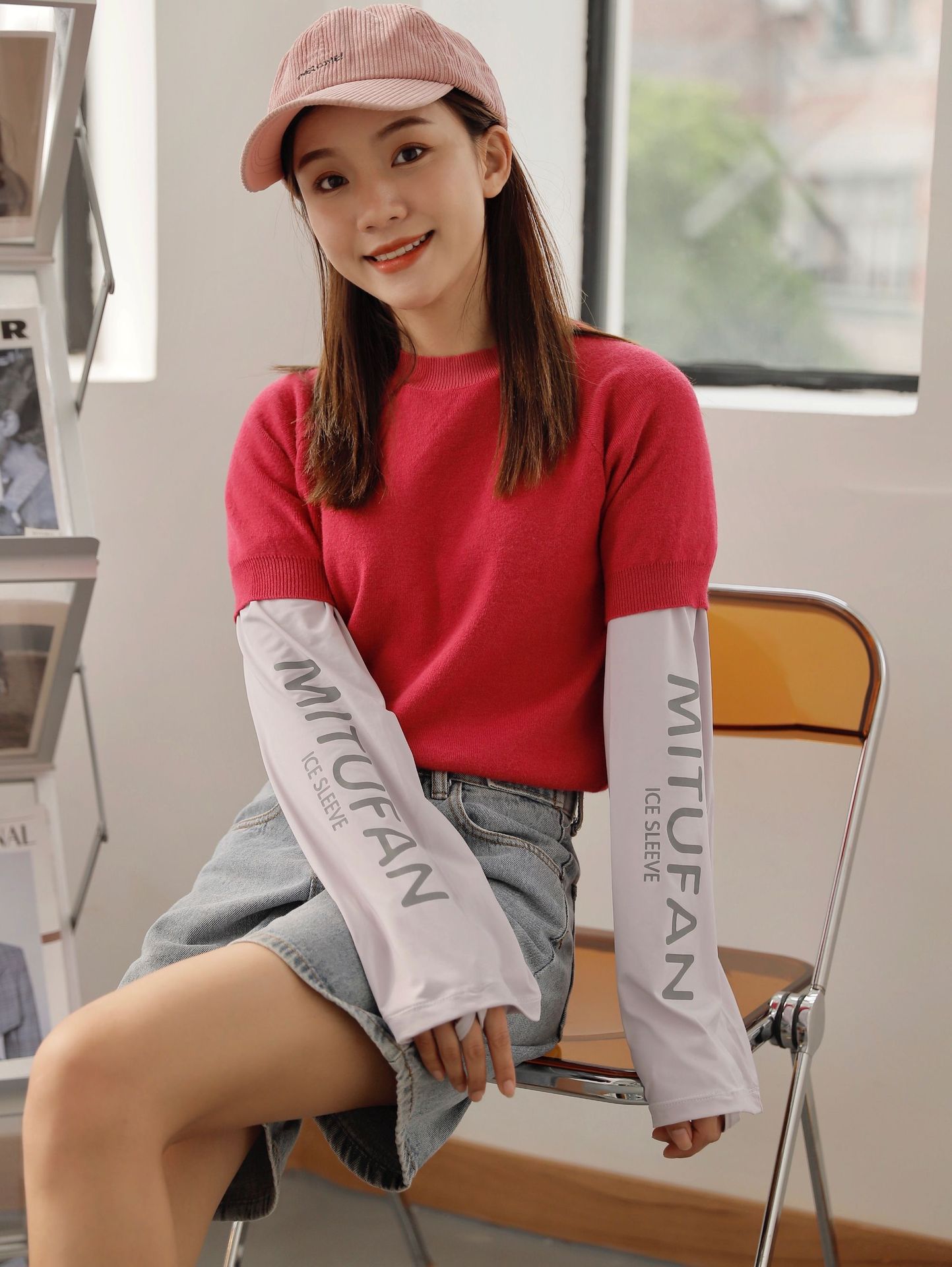 Cloud Fan Sun Protection Oversleeve Female Breathable and Loose Fashion UV Protection Oversleeves Outdoor Summer Long Hand Arm Guard Riding Ice Sleeve Cloud Fan Sun Protection Oversleeve Female Breathable and Loose Fashion UV Protection Oversleeves Outdoor Summer Long Hand Arm Guard Riding Ice Sleeve