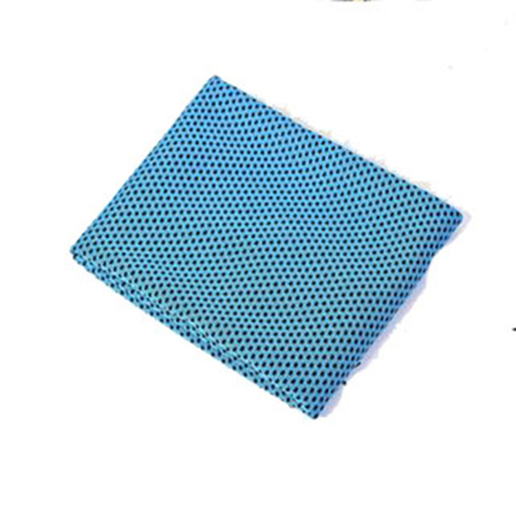 Summer Ice-Cold Towel Outdoor Quick-Drying Sports Two-Color Frozen Towels Cold Sense Sports Towel English Bag Packaging Wholesale