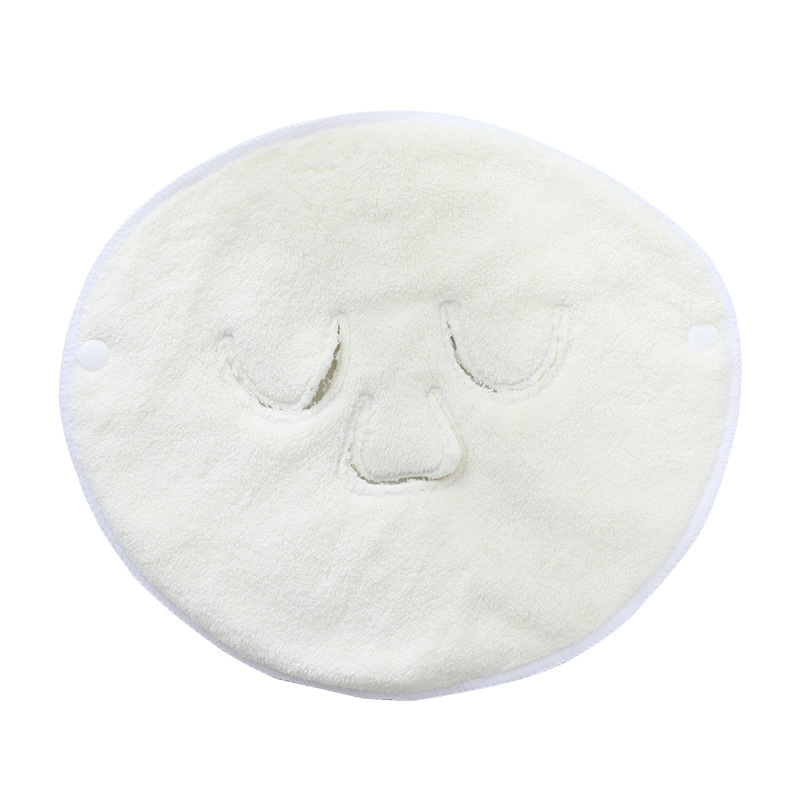 Apply Face Towel Coral Fleece Thickened Cold and Hot Compress Face Towel Beauty Moisturizing Moisturizing Facial Hot Compress Towel Factory Direct Sales