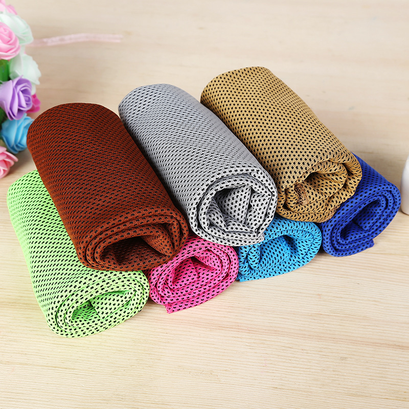Outdoor Sports Cooling Artifact Cold Feeling Towel Ice-Feeling Towel Will Cool Once Thrown Ice-Cold Towel Iced Towel Gift Wholesale