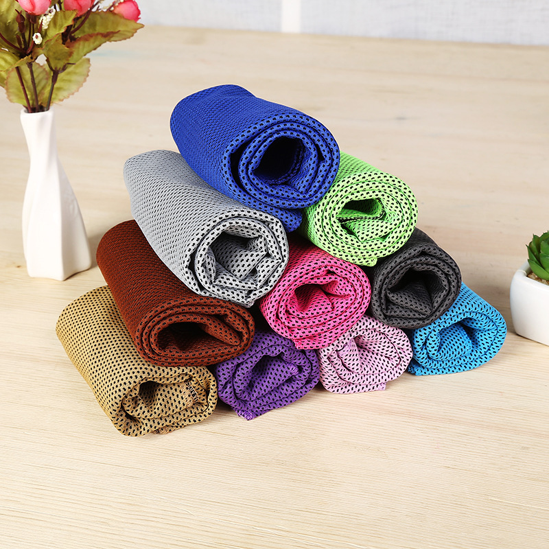 Outdoor Sports Cooling Artifact Cold Feeling Towel Ice-Feeling Towel Will Cool Once Thrown Ice-Cold Towel Iced Towel Gift Wholesale