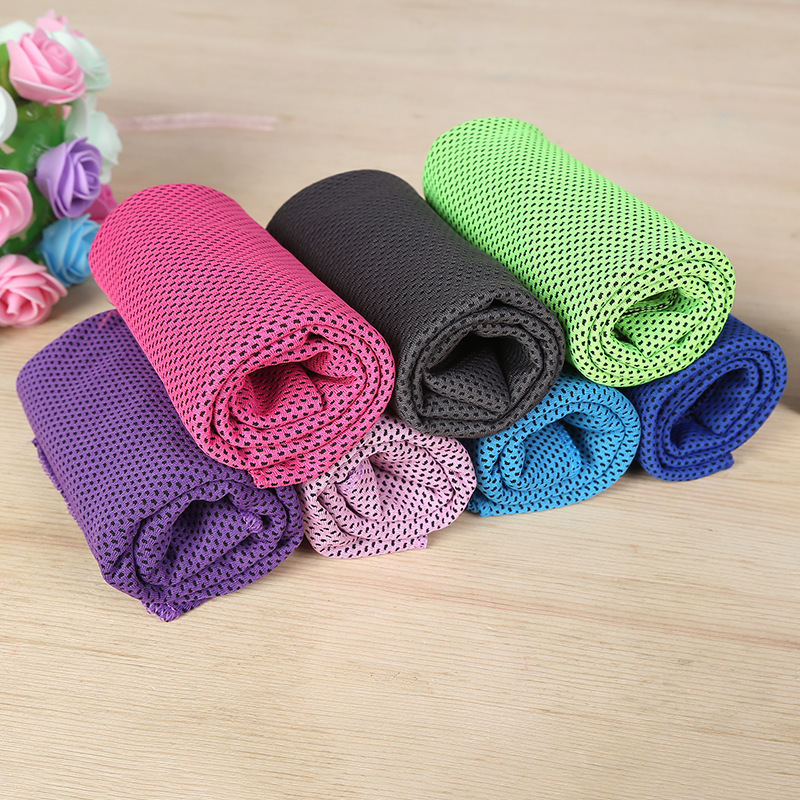 Outdoor Sports Cooling Artifact Cold Feeling Towel Ice-Feeling Towel Will Cool Once Thrown Ice-Cold Towel Iced Towel Gift Wholesale