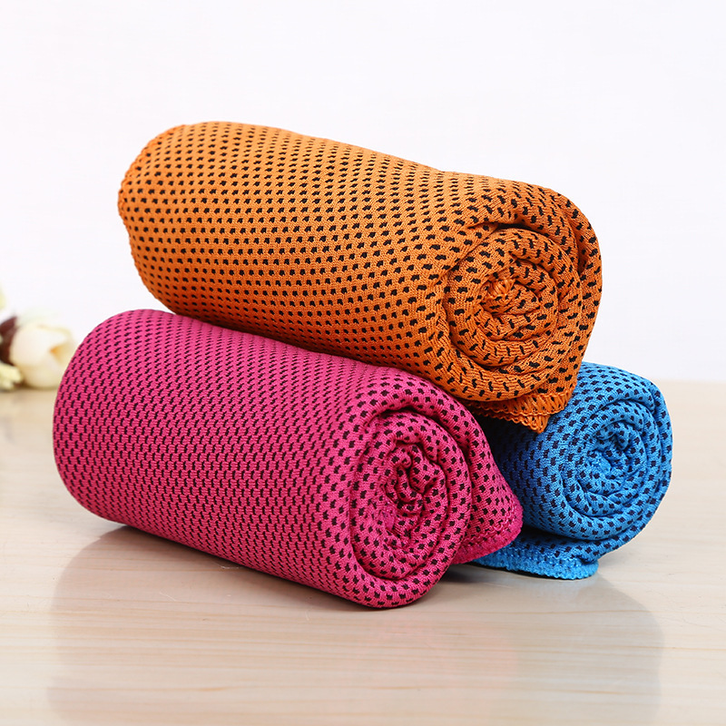 Outdoor Sports Cooling Artifact Cold Feeling Towel Ice-Feeling Towel Will Cool Once Thrown Ice-Cold Towel Iced Towel Gift Wholesale