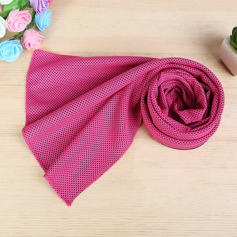 Outdoor Sports Cooling Artifact Cold Feeling Towel Ice-Feeling Towel Will Cool Once Thrown Ice-Cold Towel Iced Towel Gift Wholesale