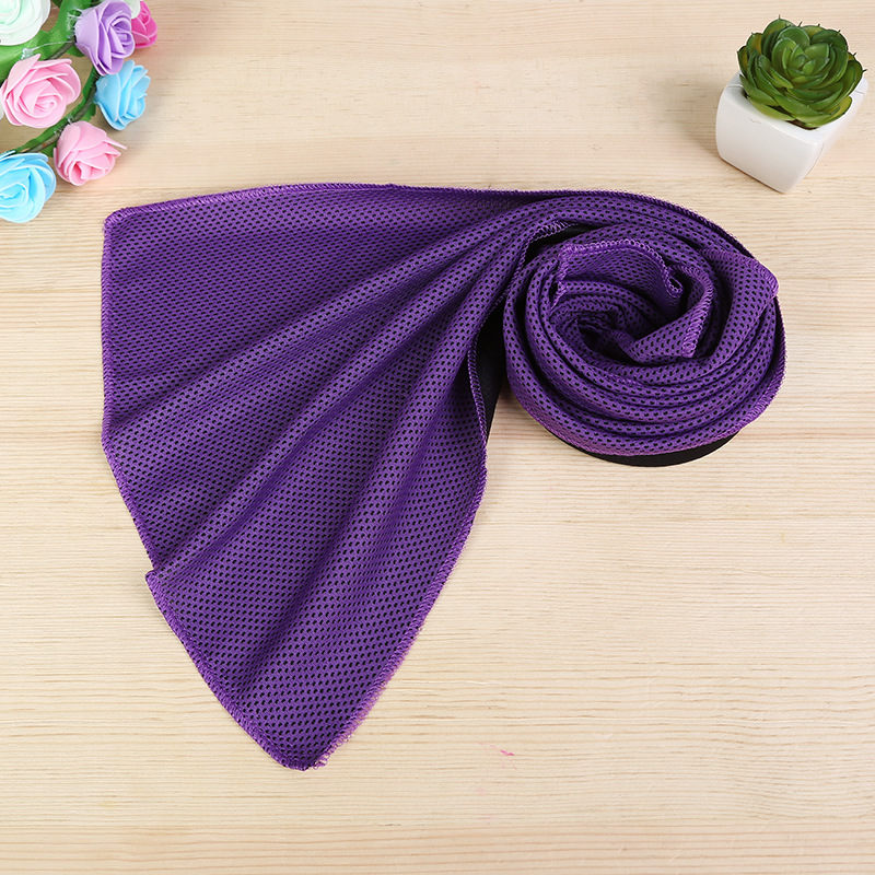 Outdoor Sports Cooling Artifact Cold Feeling Towel Ice-Feeling Towel Will Cool Once Thrown Ice-Cold Towel Iced Towel Gift Wholesale