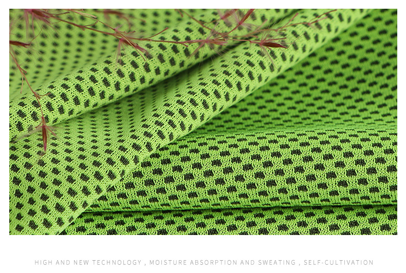 Polyester Brocade moisture absorption moisture Cold feeling Fabric sports cold feeling towel face mask pillow Jersey a variety of colors spot supply Polyester Brocade moisture absorption moisture Cold feeling Fabric sports cold feeling towel face mask pillow Jersey a variety of colors spot supply