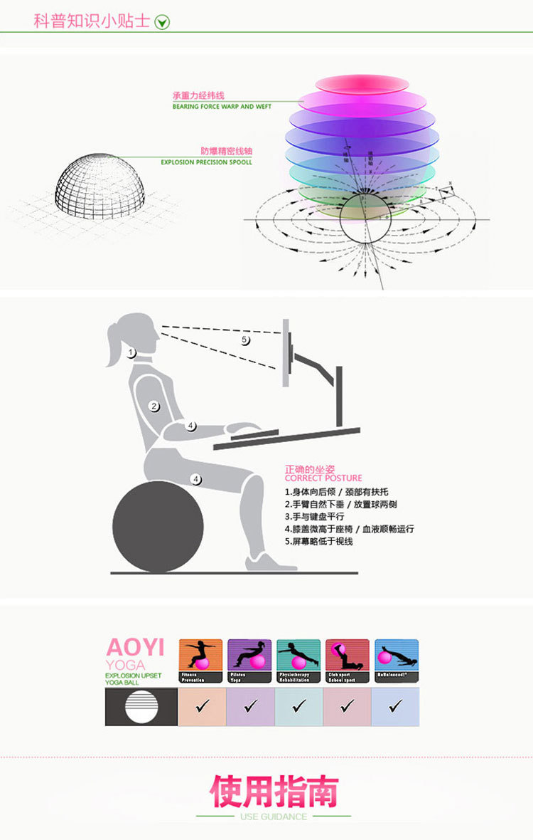 Transparent Shatter Resistant Beginner Children Pregnant Women Special Fitness Weight Loss Massage Yoga Ball Female Fitness Ball Transparent Shatter Resistant Beginner Children Pregnant Women Special Fitness Weight Loss Massage Yoga Ball Female Fitness Ball