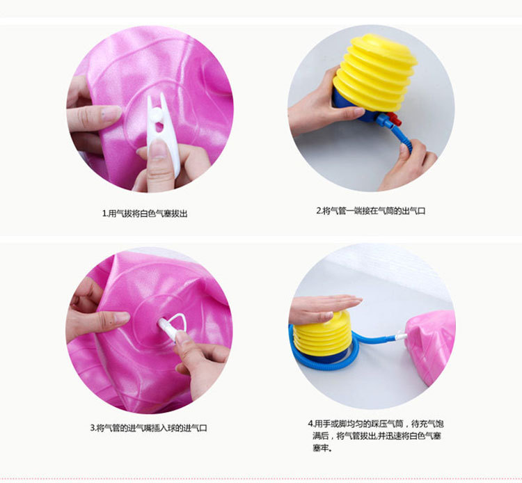 Transparent Shatter Resistant Beginner Children Pregnant Women Special Fitness Weight Loss Massage Yoga Ball Female Fitness Ball Transparent Shatter Resistant Beginner Children Pregnant Women Special Fitness Weight Loss Massage Yoga Ball Female Fitness Ball