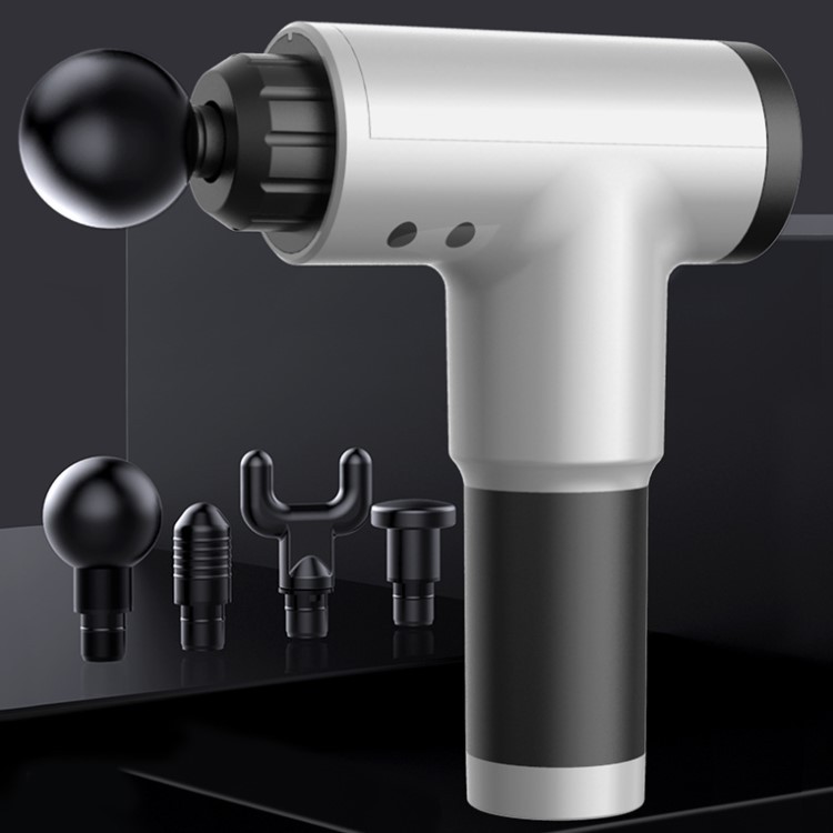 Medium USB Massage Gun Fascia Instrument Muscle Relaxation Vibration Lighter Rod Massage Fitness Equipment Neck Cream Grab Massage Gun