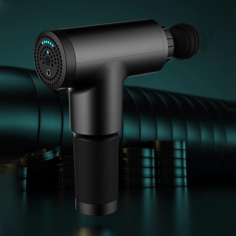 Medium USB Massage Gun Fascia Instrument Muscle Relaxation Vibration Lighter Rod Massage Fitness Equipment Neck Cream Grab Massage Gun