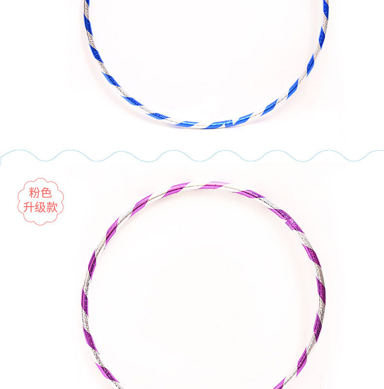 Factory direct sale children tube double color laser double laser hula hoop gymnastics circle kindergarten outdoor sports equipment