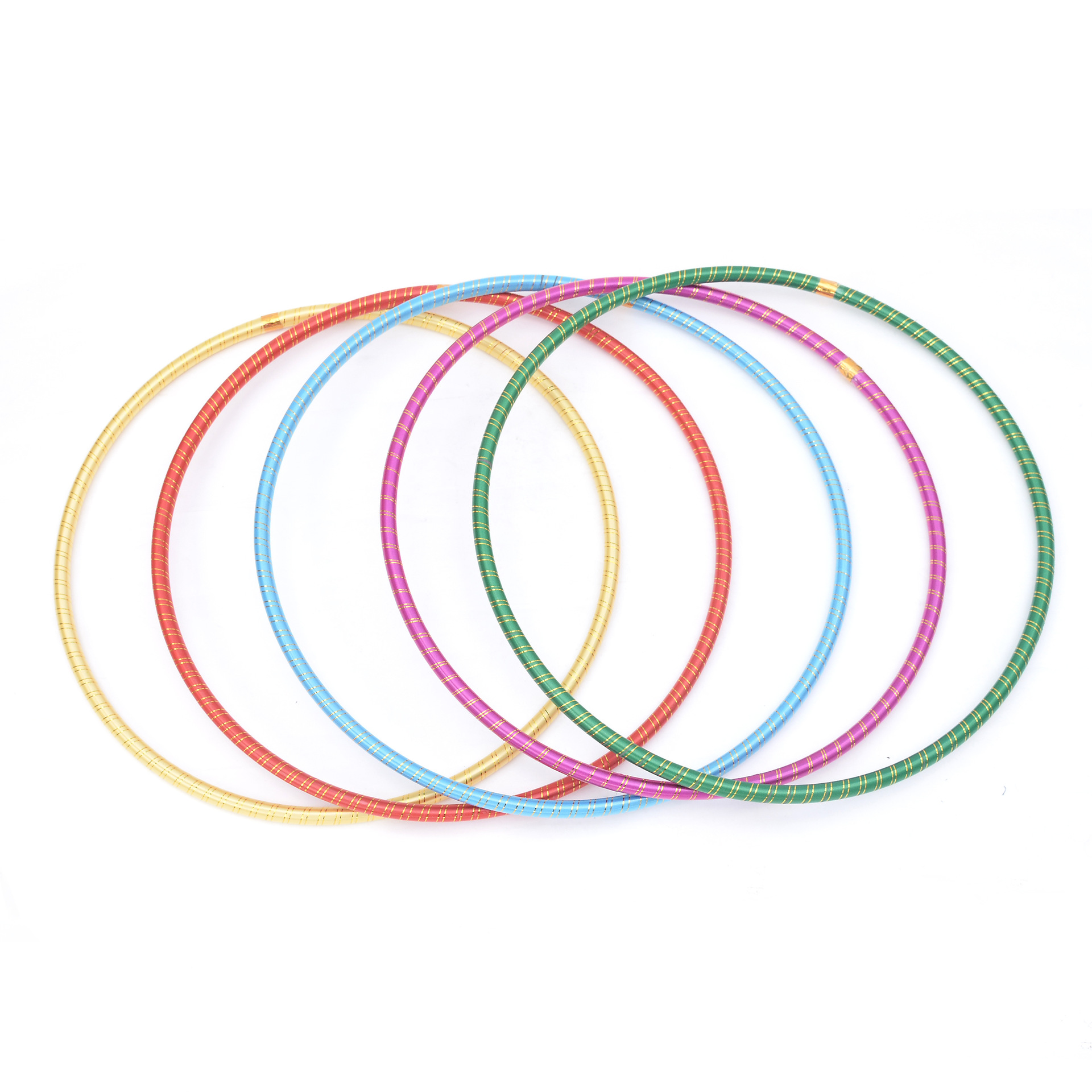 1.8 Ribbon Hula Hoop Children's Elementary School Gymnastics Ring Parent-Child Toys Kindergarten Morning Jump Circle Toys
