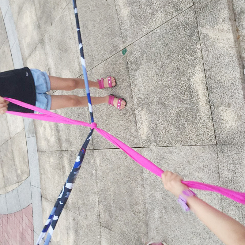 New Colorful Centipede Drawstring Sensory Training Teaching Aids Kindergarten Outdoor Activities Fun Tug-of-War Competition Tug of War Rope