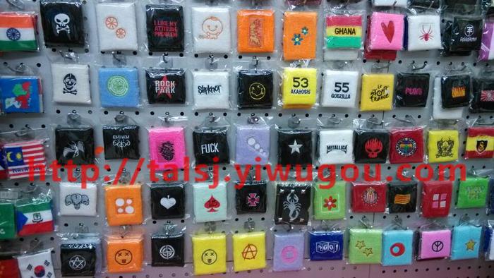 Yellow flame personality cool graphic Jacquard patterned knit cuff sweatband fashion advertise sweatband, wristband custom souvenirs, wristband