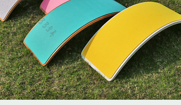 Children's Educational Sense Training Seesaw Kindergarten Sports Game Wooden Balance Board Yoga Balance Practice Board