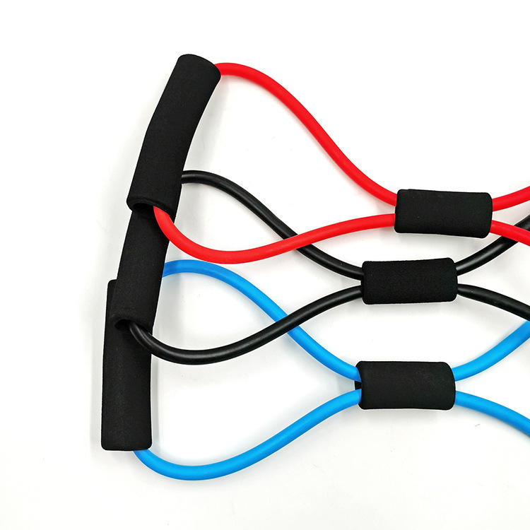 Eight-Character Chest Expander Elastic String Women&#039;s Pilates Resistance Band 8-Character Chest Expander Yoga Open Shoulder Beauty Back Pulling Rope