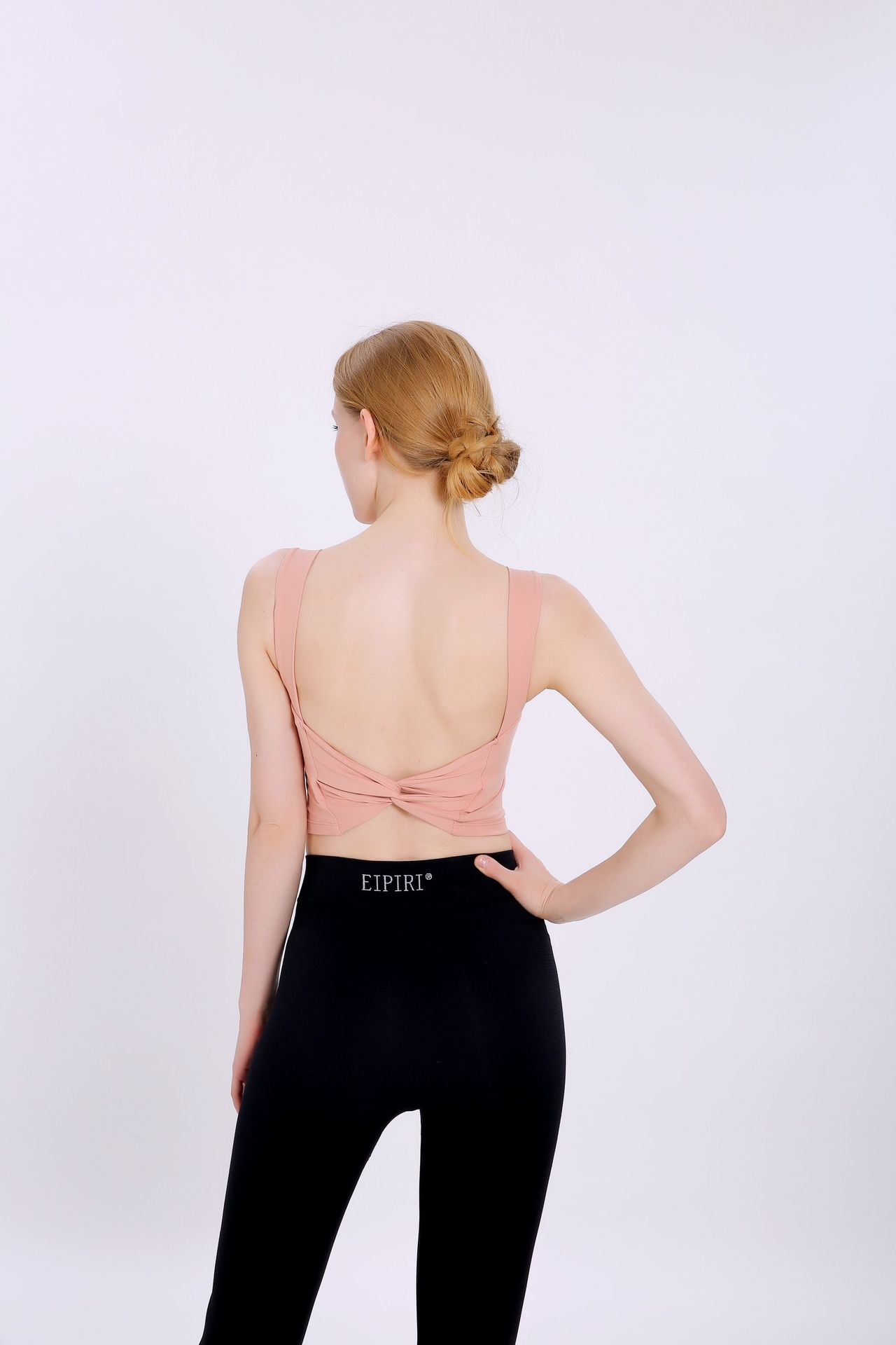 2020 New Korean Style Yoga Exercise Vest Women's Beautiful Back Wrapped Chest Shockproof Quick-Drying Sling Pilates High Elastic Bar