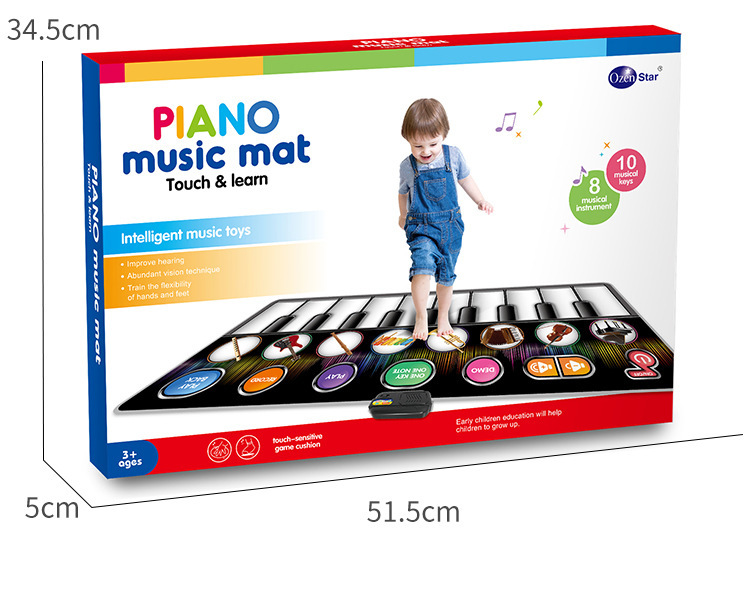 Children's Harmonium Music Blanket Baby Crawling Blanket Black and White Musical Instrument Stain-Resistant Electronic Keyboard Recording Music Dancing Carpet Children's Harmonium Music Blanket Baby Crawling Blanket Black and White Musical Instrument Stain-Resistant Electronic Keyboard Recording Music Dancing Carpet