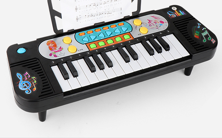 25 Button Children's Toy Musical Instrument Multifunctional Electronic Keyboard Scientific and Educational Toy Piano Playing Musical Instrument Beginner Piano 25 Button Children's Toy Musical Instrument Multifunctional Electronic Keyboard Scientific and Educational Toy Piano Playing Musical Instrument Beginner Piano