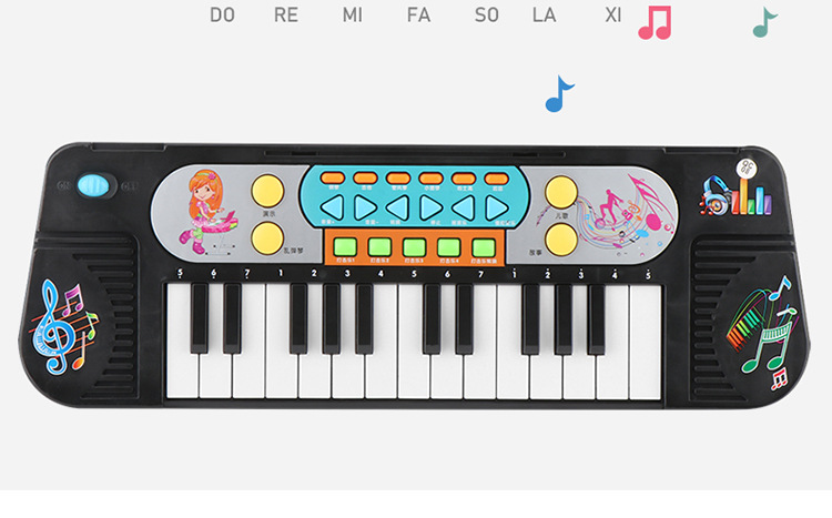 25 Button Children's Toy Musical Instrument Multifunctional Electronic Keyboard Scientific and Educational Toy Piano Playing Musical Instrument Beginner Piano 25 Button Children's Toy Musical Instrument Multifunctional Electronic Keyboard Scientific and Educational Toy Piano Playing Musical Instrument Beginner Piano