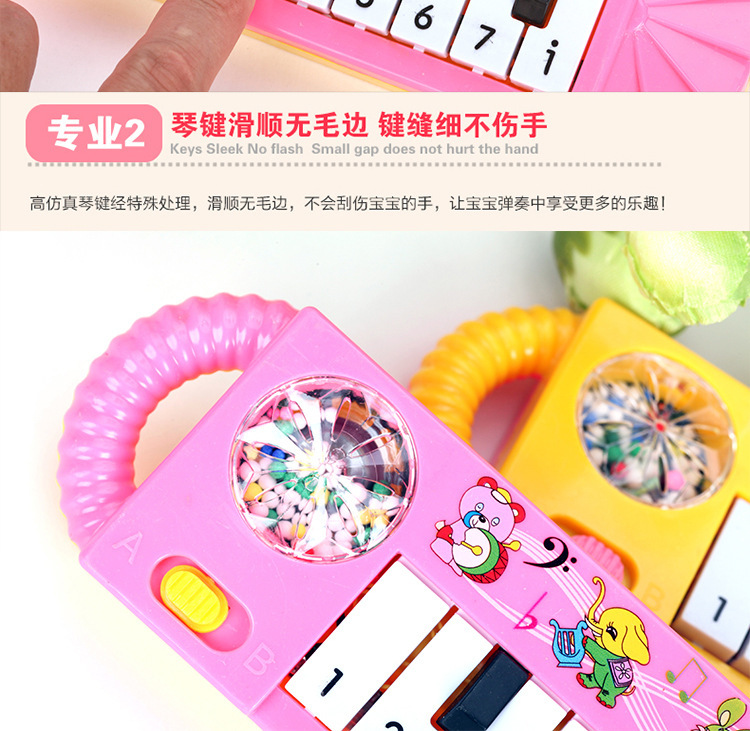 Hot Sale Children's Electronic Keyboard Toy Small Size Mini Baby Children's Music Enlightenment Toy Early Childhood Education Hand Piano Hot Sale Children's Electronic Keyboard Toy Small Size Mini Baby Children's Music Enlightenment Toy Early Childhood Education Hand Piano
