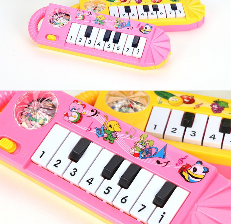 Hot Sale Children&#039;s Electronic Keyboard Toy Small Size Mini Baby Children&#039;s Music Enlightenment Toy Early Childhood Education Hand Piano