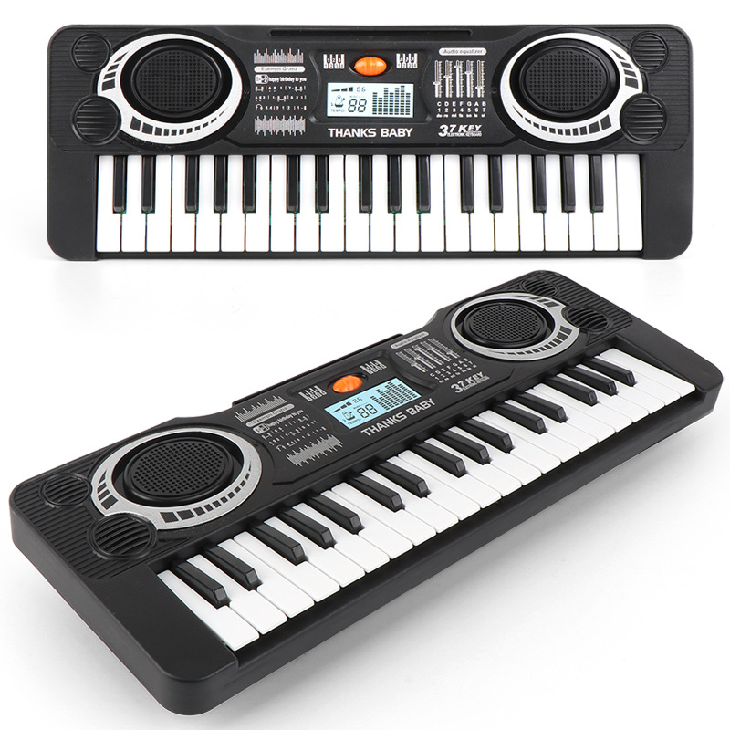 Douyin Online Influencer Toy Baby Girl Music Electronic Keyboard Musical Instrument Student Beginner Mini Cartoon Piano Toys