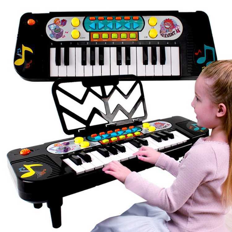 Children&#039;s Electronic Keyboard Music Toys Beginner Beginner Baby Piano Early Education Can Play Puzzle 1-2-3-6 Years Old