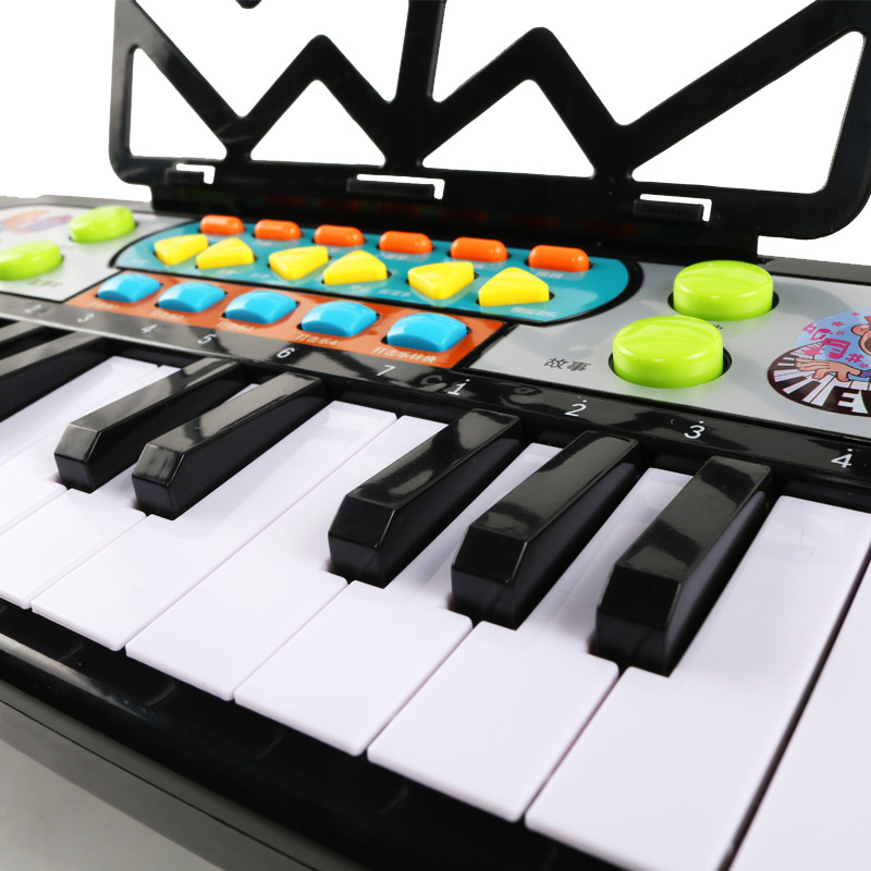 Children&#039;s Electronic Keyboard Music Toys Beginner Beginner Baby Piano Early Education Can Play Puzzle 1-2-3-6 Years Old