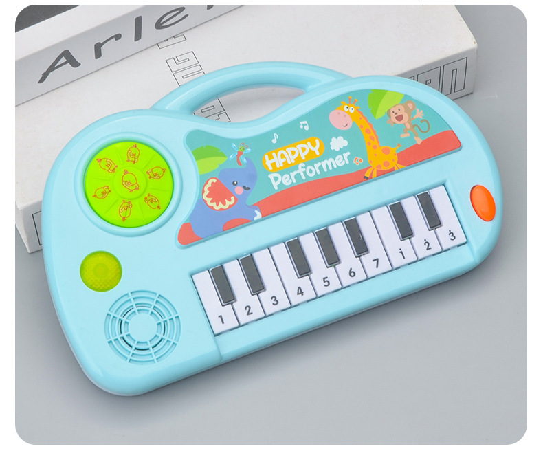 Cartoon Beginner Boys and Girls Electronic Keyboard Musical Instruments Children's Music Baby Toys Early Education Supermarket Stall Gifts Cartoon Beginner Boys and Girls Electronic Keyboard Musical Instruments Children's Music Baby Toys Early Education Supermarket Stall Gifts