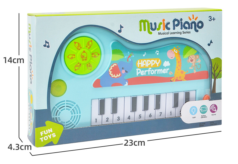 Cartoon Beginner Boys and Girls Electronic Keyboard Musical Instruments Children's Music Baby Toys Early Education Supermarket Stall Gifts Cartoon Beginner Boys and Girls Electronic Keyboard Musical Instruments Children's Music Baby Toys Early Education Supermarket Stall Gifts