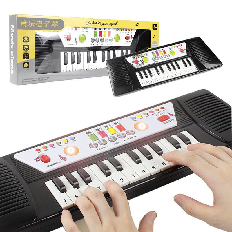 Children&#039;s Electronic Keyboard Multifunctional Baby Early Education Music Toys Little Piano Pattern Boys and Girls Infant Electronic Organ Gifts