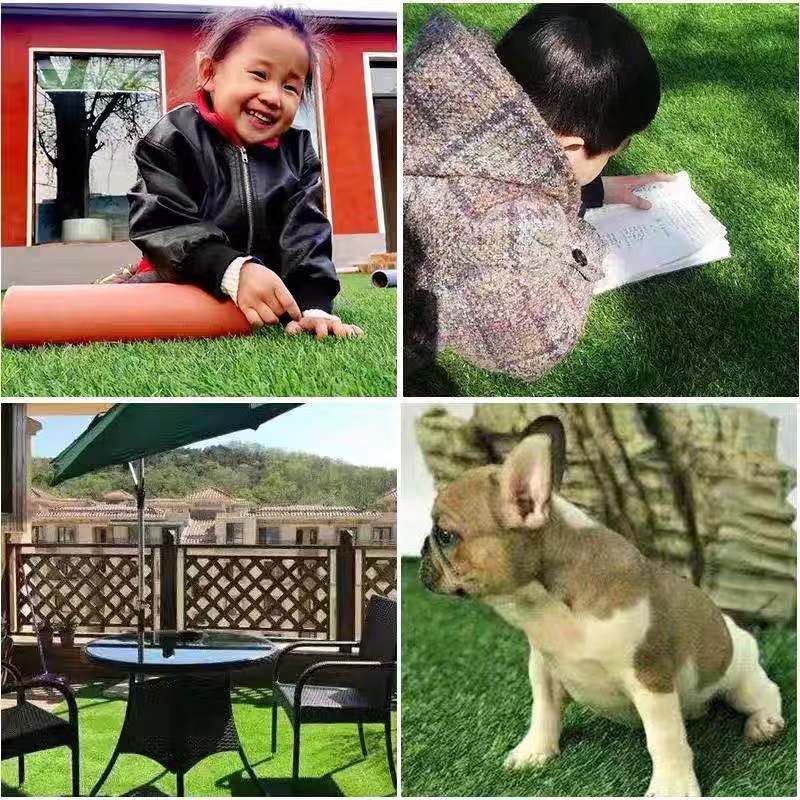 Jietai Carpet Emulational Lawn Floor Mat Artificial Green Turf Mat Football Field Outdoor Green Plant Decoration Plastic Carpeting