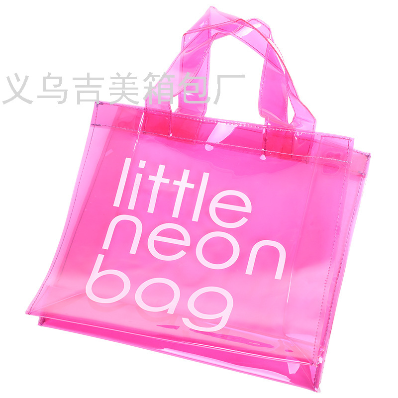 Transparent PVC  Bag Candy Handbag Men&#039;s and Women&#039;s Multi-Functional Large Capacity Waterproof Bag Women&#039;s Bag Cosmetic