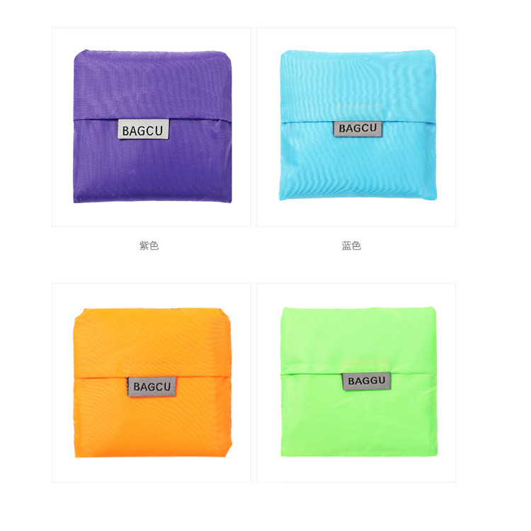 Factory Direct Sales Shopping Bag Portable Environmental Protection Bag Waterproof Bag Oxford Cloth Can Store Custom Printed Logo