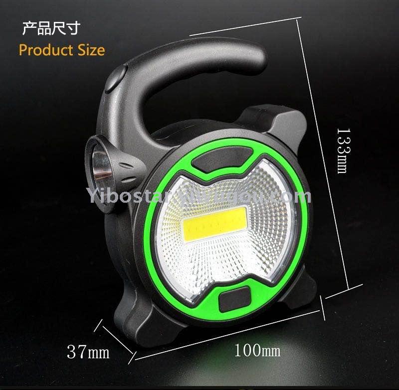 Camping light LED emergency Camping light solar tent light flashlight portable horse light construction site light ultra bright long shot