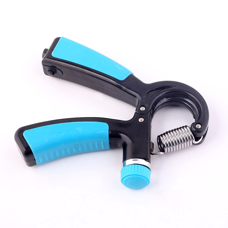 Factory Direct Sales Fitness Spring Grip Finger Rehabilitation Training Adjustable Hand-Muscle Developer Spring Grip Portable Household Fitness Equipment