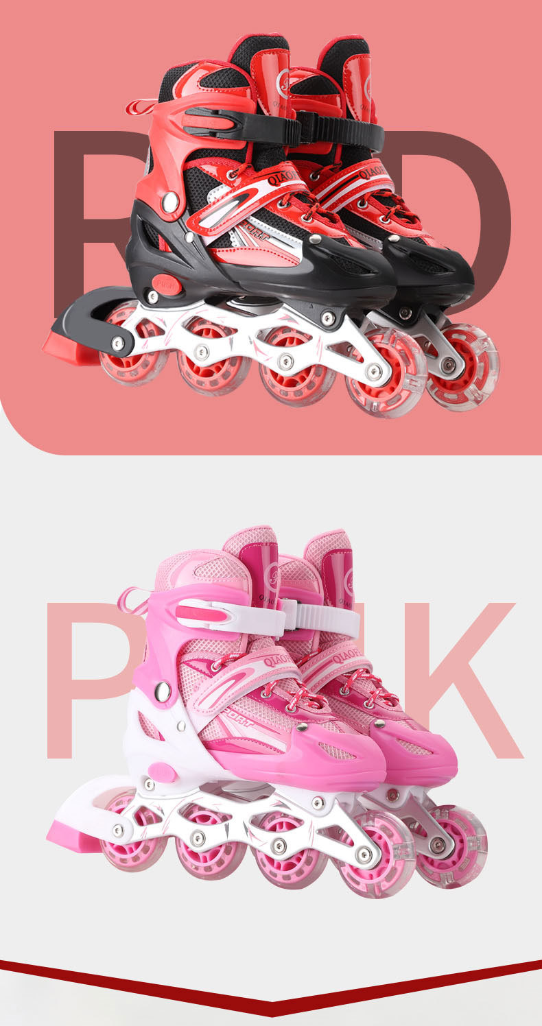 PVC Children's The Skating Shoes Universal Skates Adult Pulley Speed Skating Roller Skates Qfenc Sliding Heelys Customization PVC Children's The Skating Shoes Universal Skates Adult Pulley Speed Skating Roller Skates Qfenc Sliding Heelys Customization