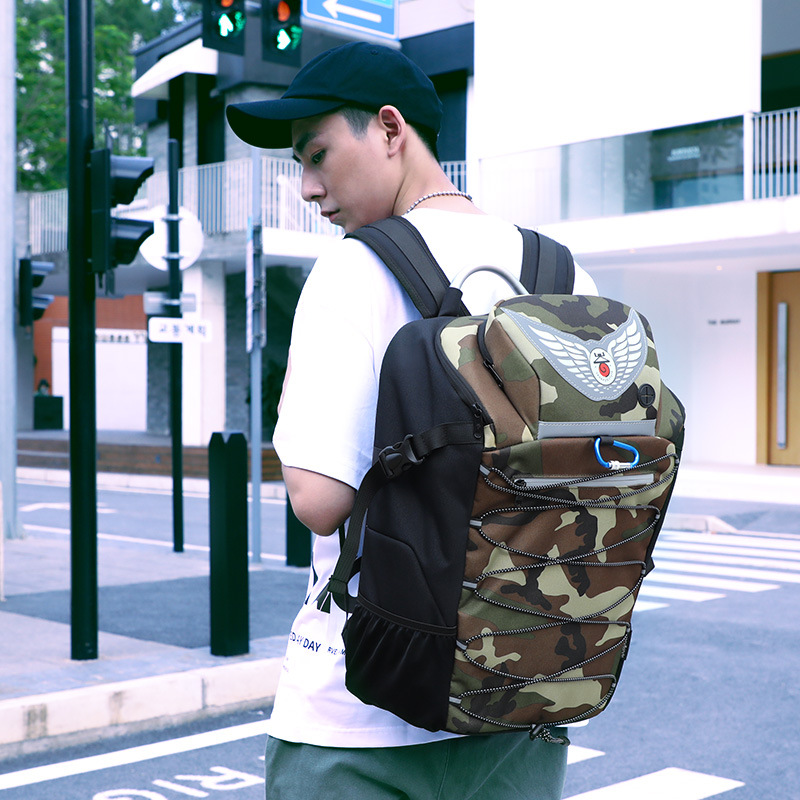 Cross-Border Outdoor Sports Roller Skates Bag Men&#039;s Roller Skating Bag Multi-Functional Figure Skating Ice Skates Bag Speed Skating Backpack