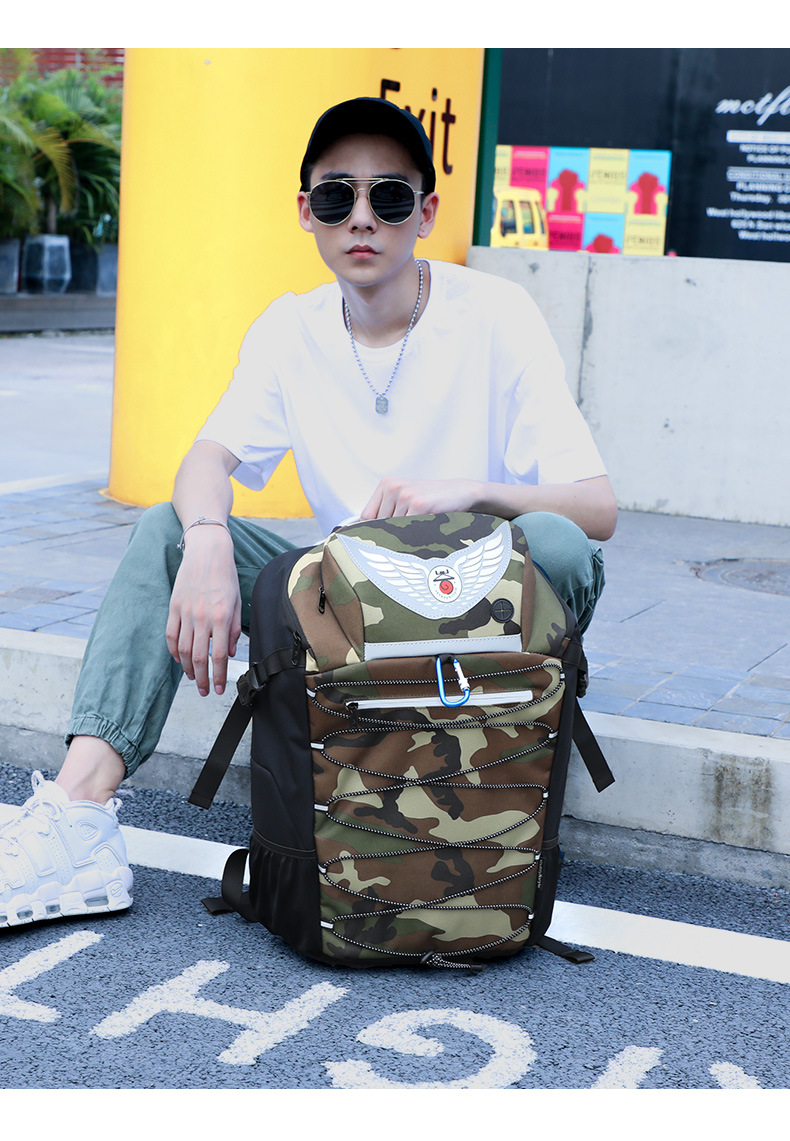 Cross-Border Outdoor Sports Roller Skates Bag Men's Roller Skating Bag Multi-Functional Figure Skating Ice Skates Bag Speed Skating Backpack